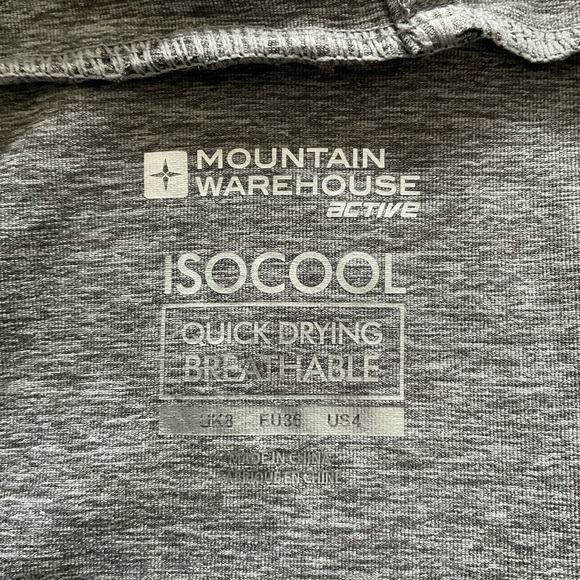 Grey quick-dry Tank top - size US4 - Picture 3 of 3